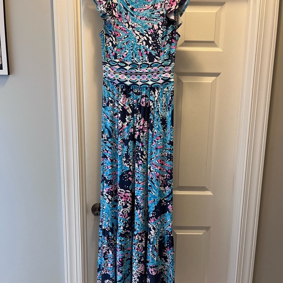 Lily Pulitzer Maxi Dress, like new, no flaws, only worn twice - Picture 3 of 4